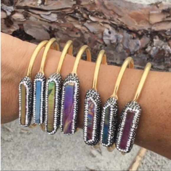 LAST 1!🦄Druzy Unicorn Handmade Bangle - Picture 5 of 8